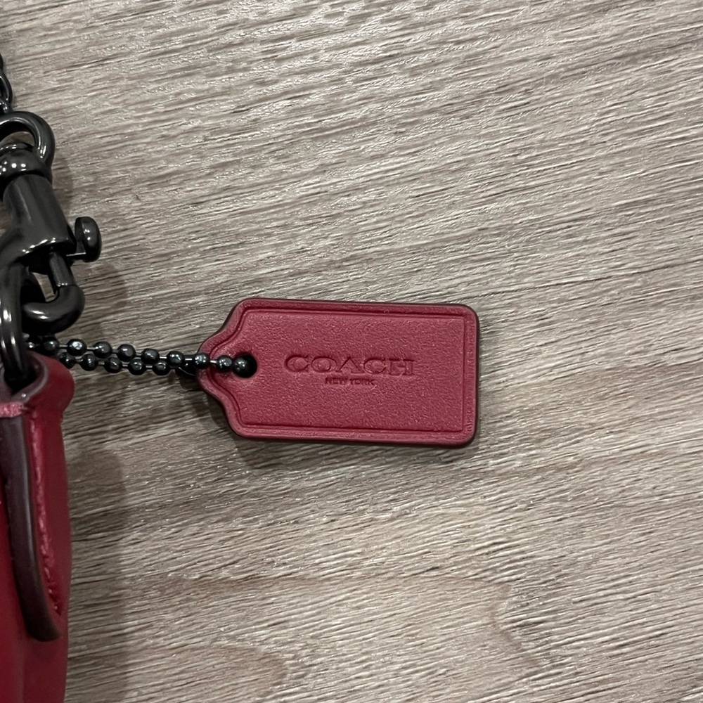 Coach Tea Rose Crossbody Bag Purse - Picture 3 of 7